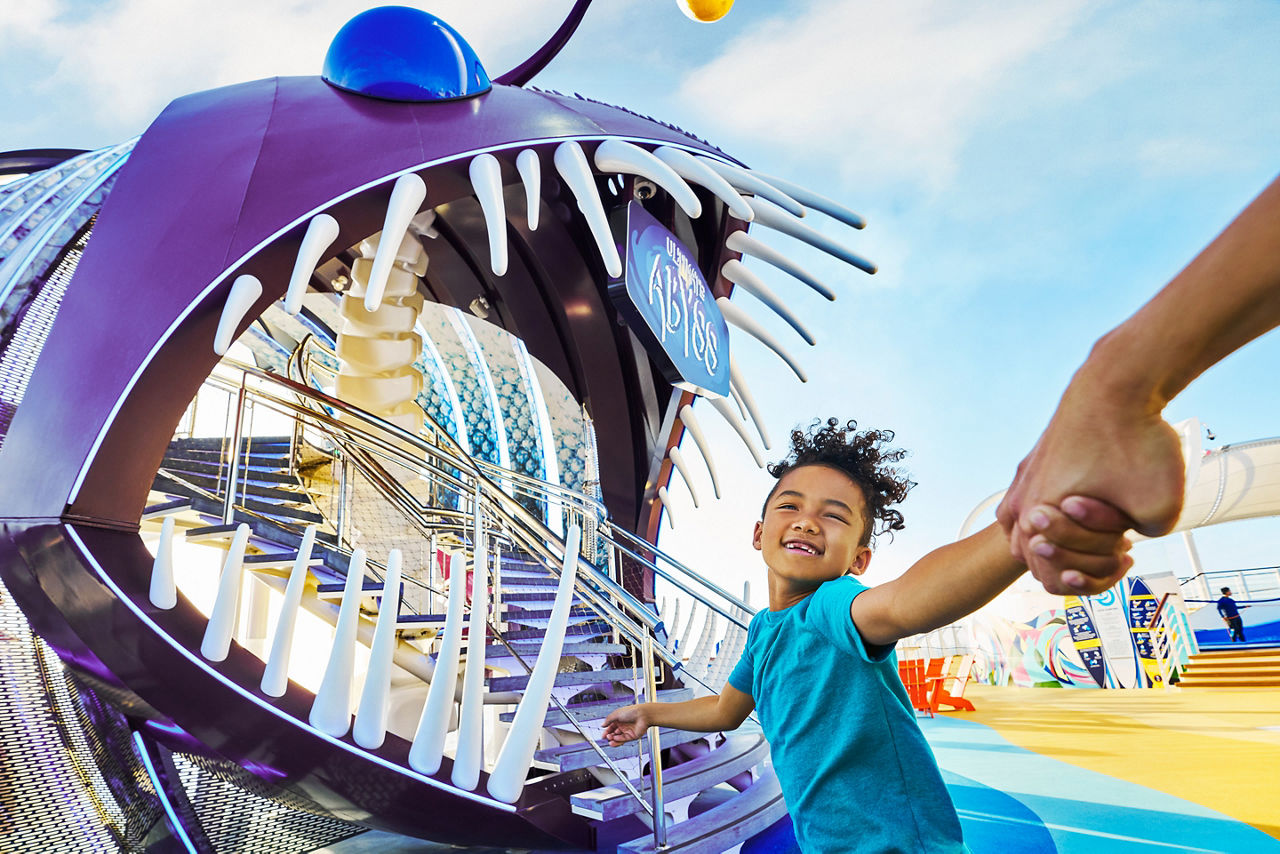 wonder of the seas royal caribbean ultimate abyss boy slide outdoor activities